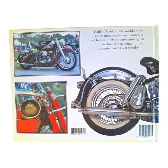 The Encyclopedia of Harley-Davidson Hardcover Coffee Table Book 2001 Man Cave - Picture 2 of 6